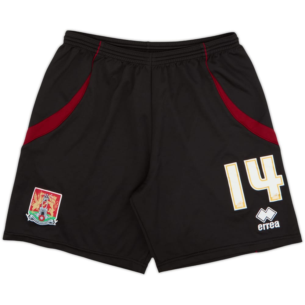 2012-13 Northampton Town Home Shorts #14 - 8/10 - (M)