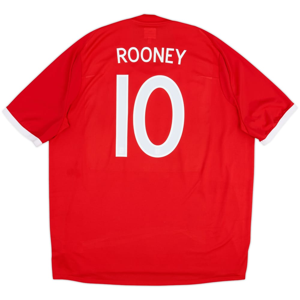 2010-11 England Away Shirt Rooney #10 - 9/10 - (3XL)