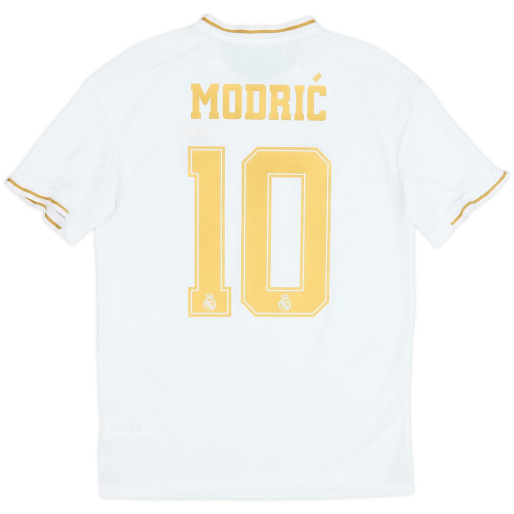 2019-20 Real Madrid Home Shirt Modric #10 - 8/10 - (XL.Boys)