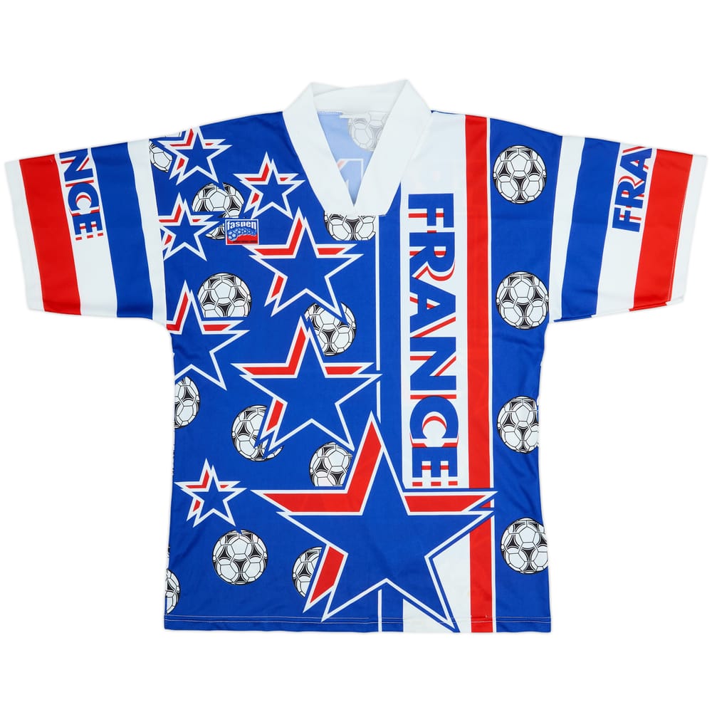 1990s France Faspen Fan Shirt - 9/10 - (L)