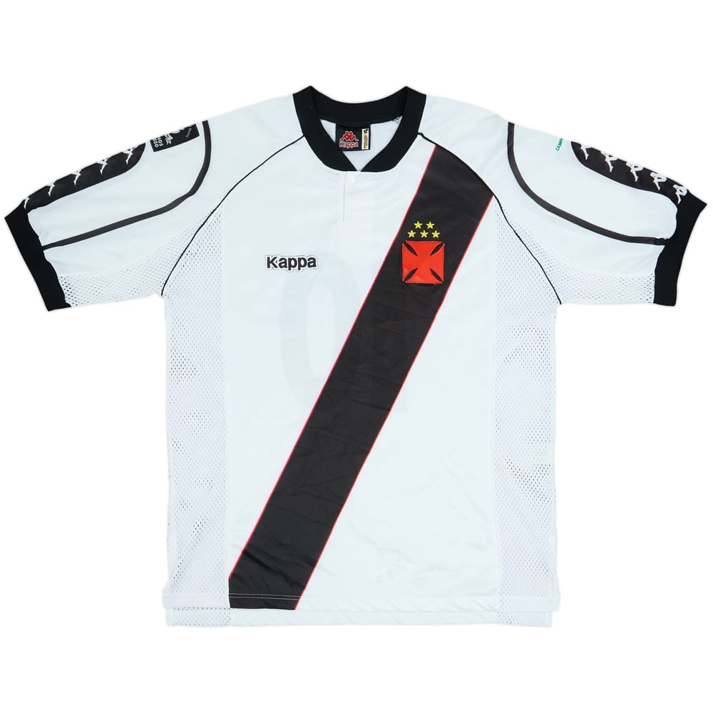 1998 Vasco da Gama Away Shirt #10 - 7/10 - (L)