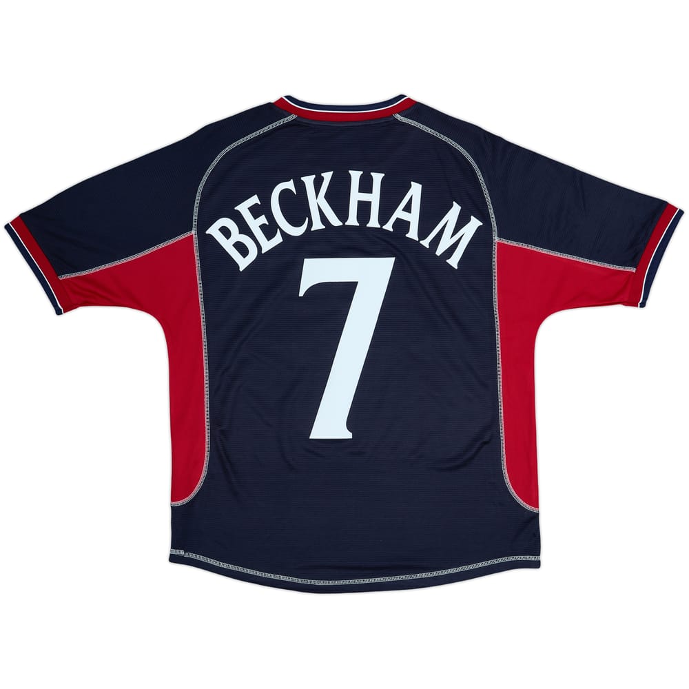 2000-01 Manchester United Third Shirt Beckham #7 - 9/10 - (Y)