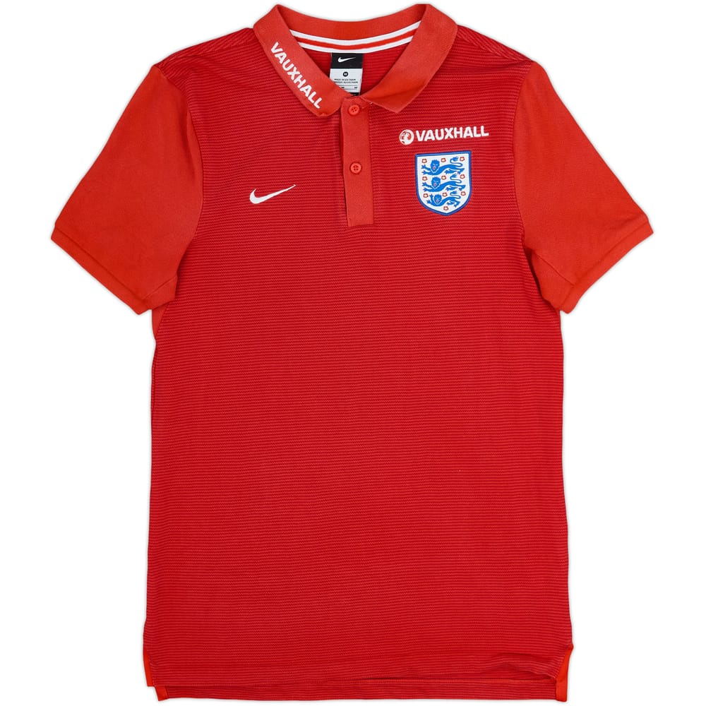 2016-17 England Nike Polo Shirt - 8/10 - (M)