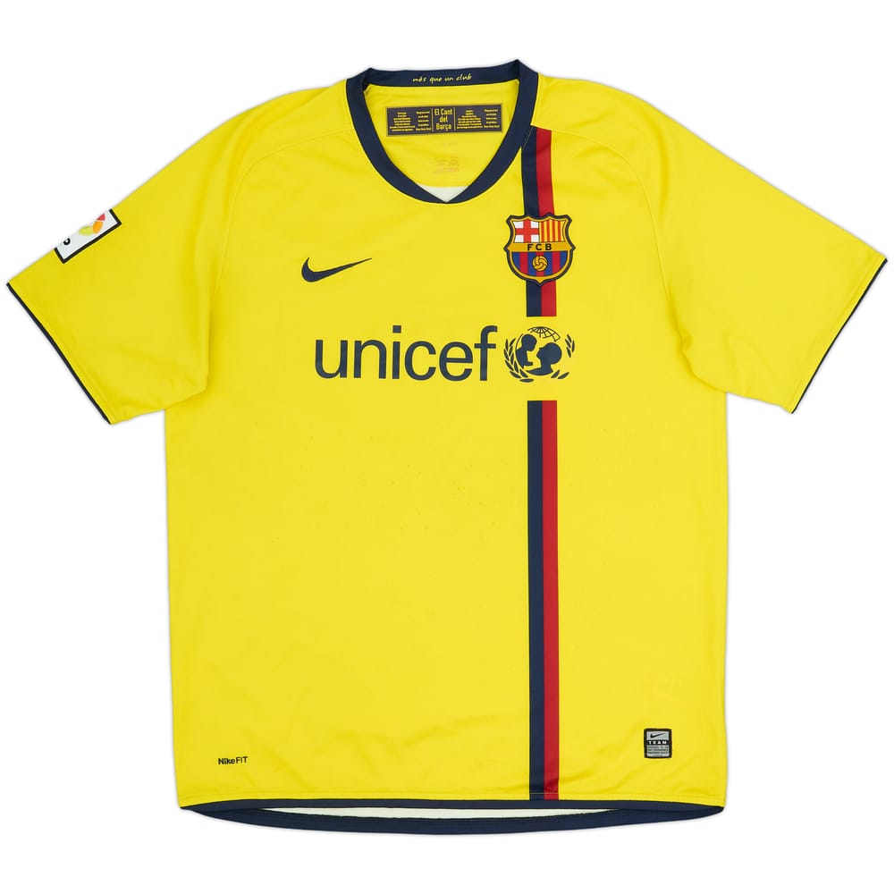 2008-10 Barcelona Away Shirt - 4/10 - (L)