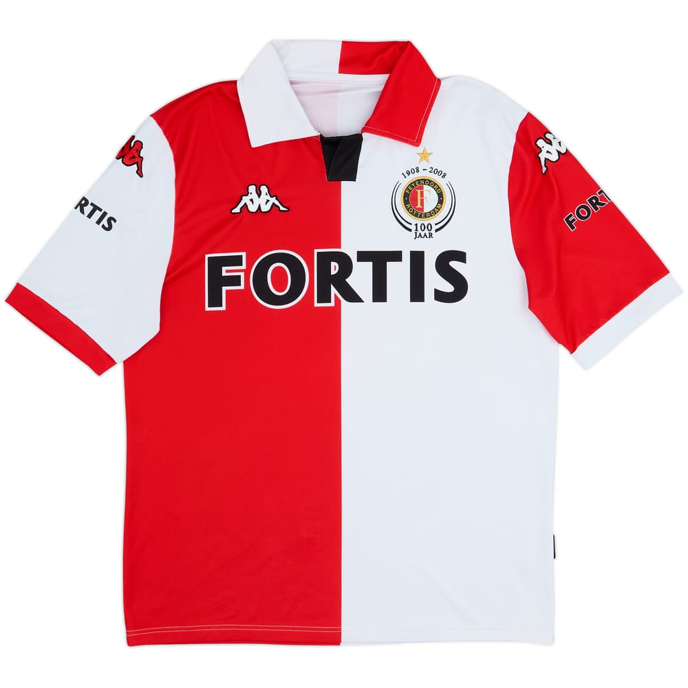 2008-09 Feyenoord Home Shirt - 6/10 - (XL)