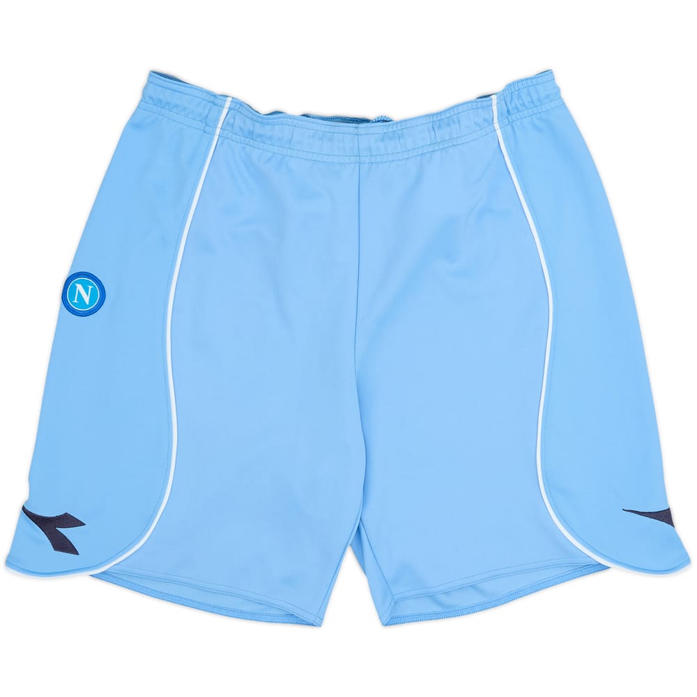 2008-09 Napoli Home Shorts - 6/10 - (M)