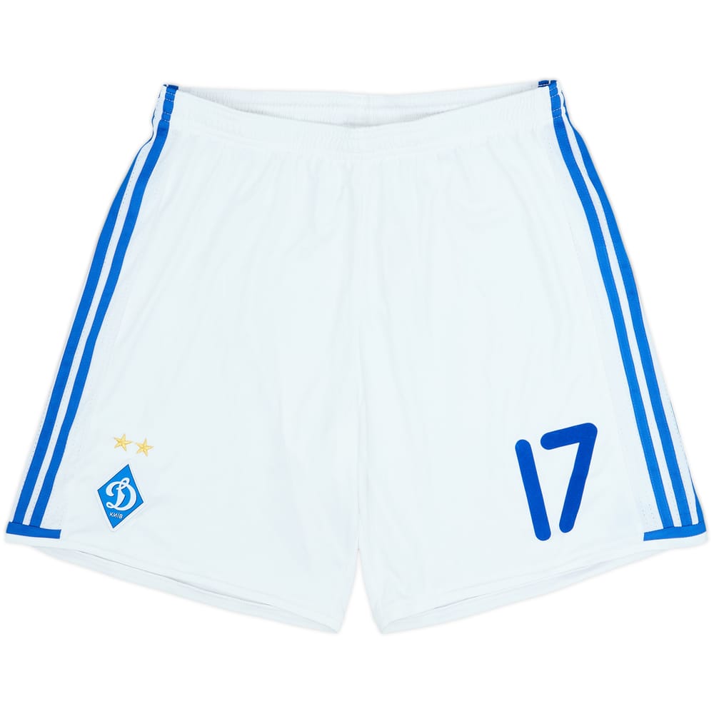 2016-17 Dynamo Kyiv Player Issue Home Shorts #16 - 8/10 - (L)