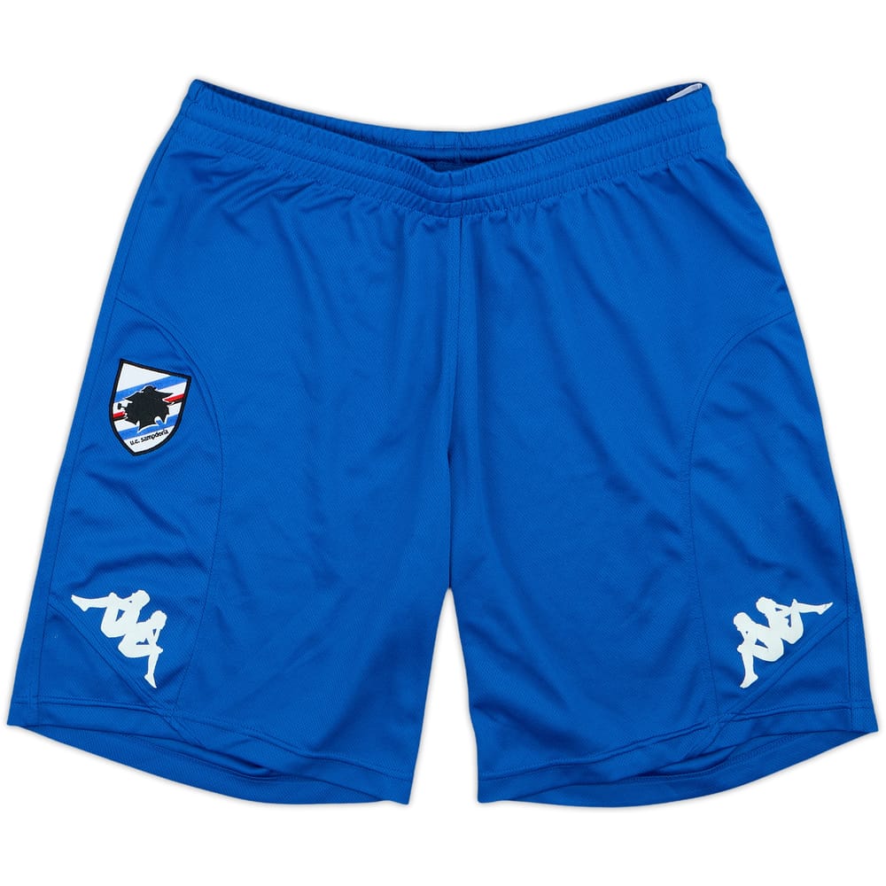 2010-11 Sampdoria Kappa Pantalones cortos de entrenamiento - 8/10 - (XXL)