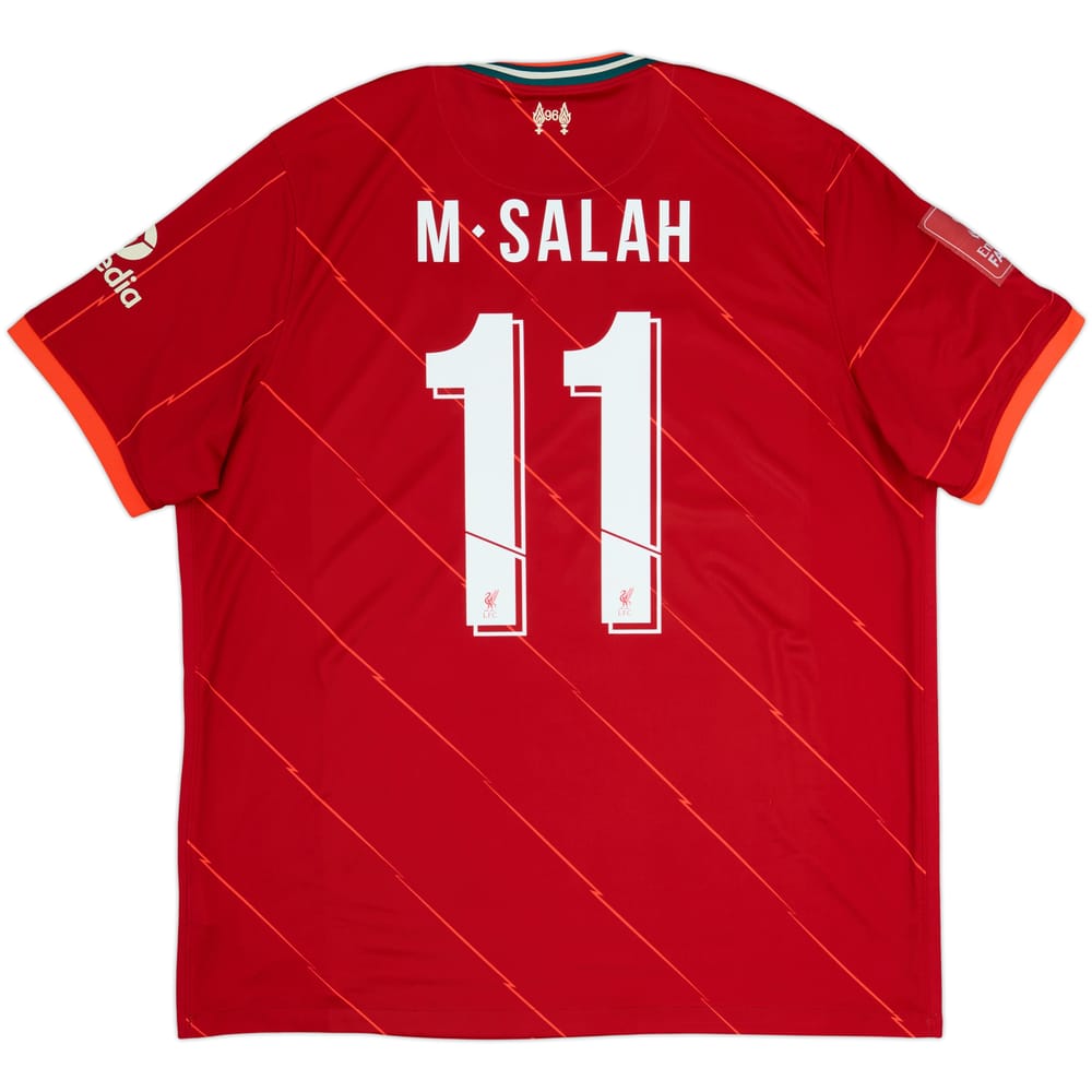 2021-22 Liverpool Home Shirt M.Salah #11 - 5/10 - (XXL)