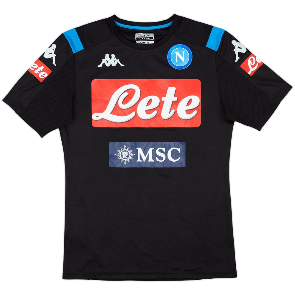 2019-20 Napoli Kappa Training Shirt - 10/10 - (L)