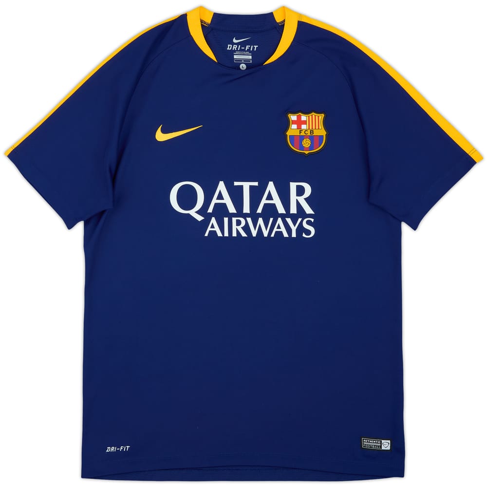 2015-16 Barcelona Nike Training Shirt - 9/10 - (L)