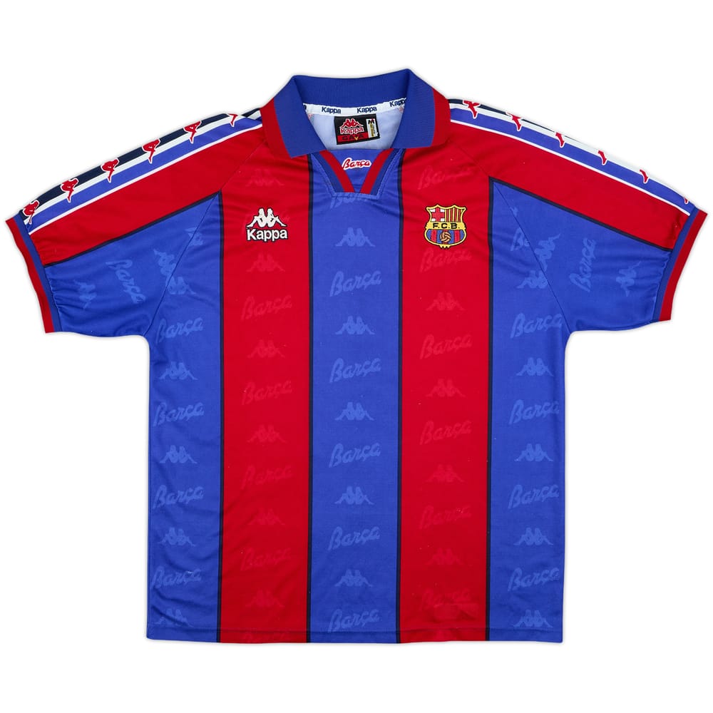 1995-97 Barcelona Home Shirt - 8/10 - (M)