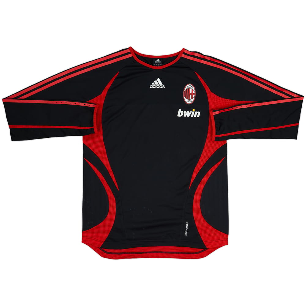 2006-07 AC Milan adidas Formotion Training L/S Shirt - 5/10 - (L)