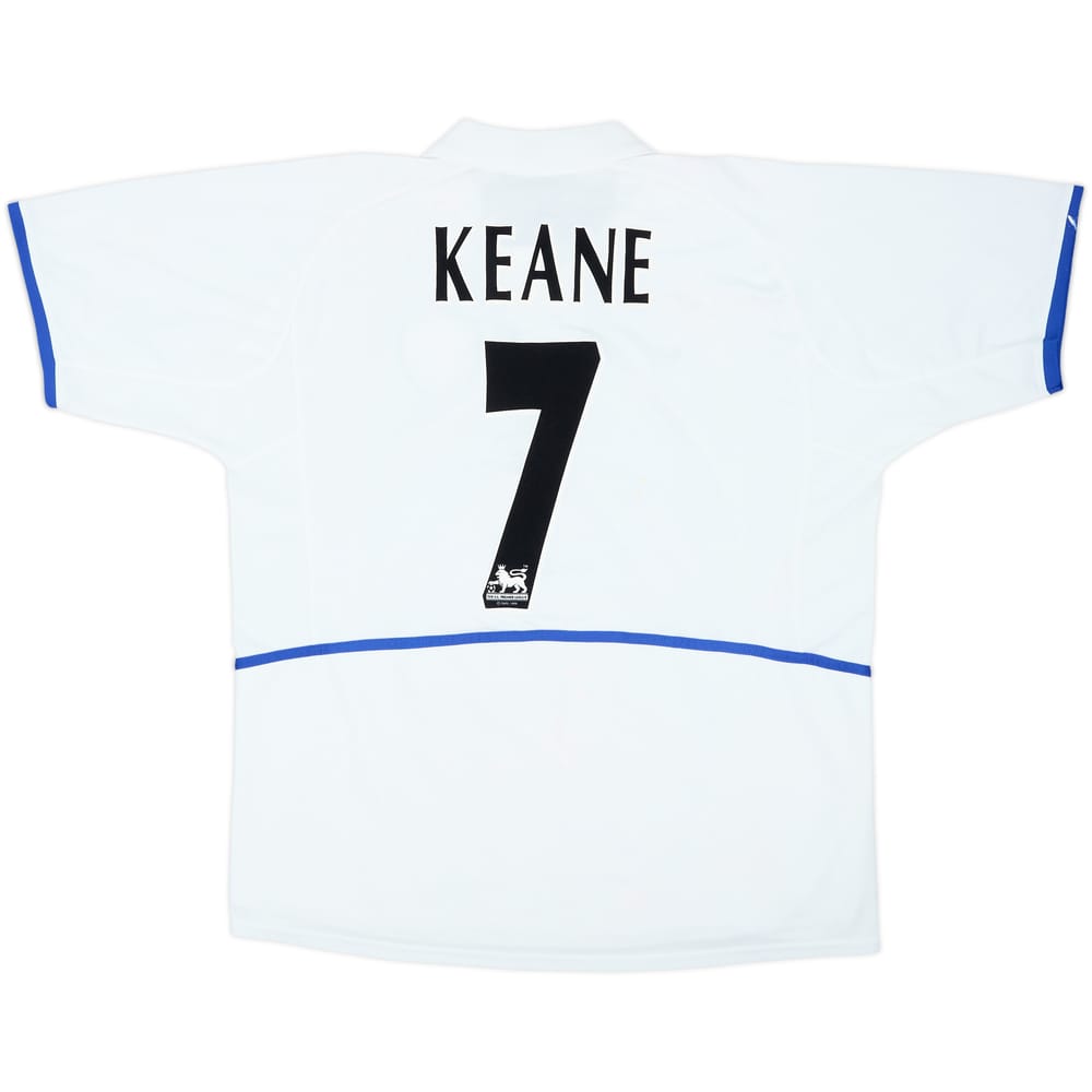2002-03 Leeds United Home Shirt Keane #7 - 7/10 - (XL)