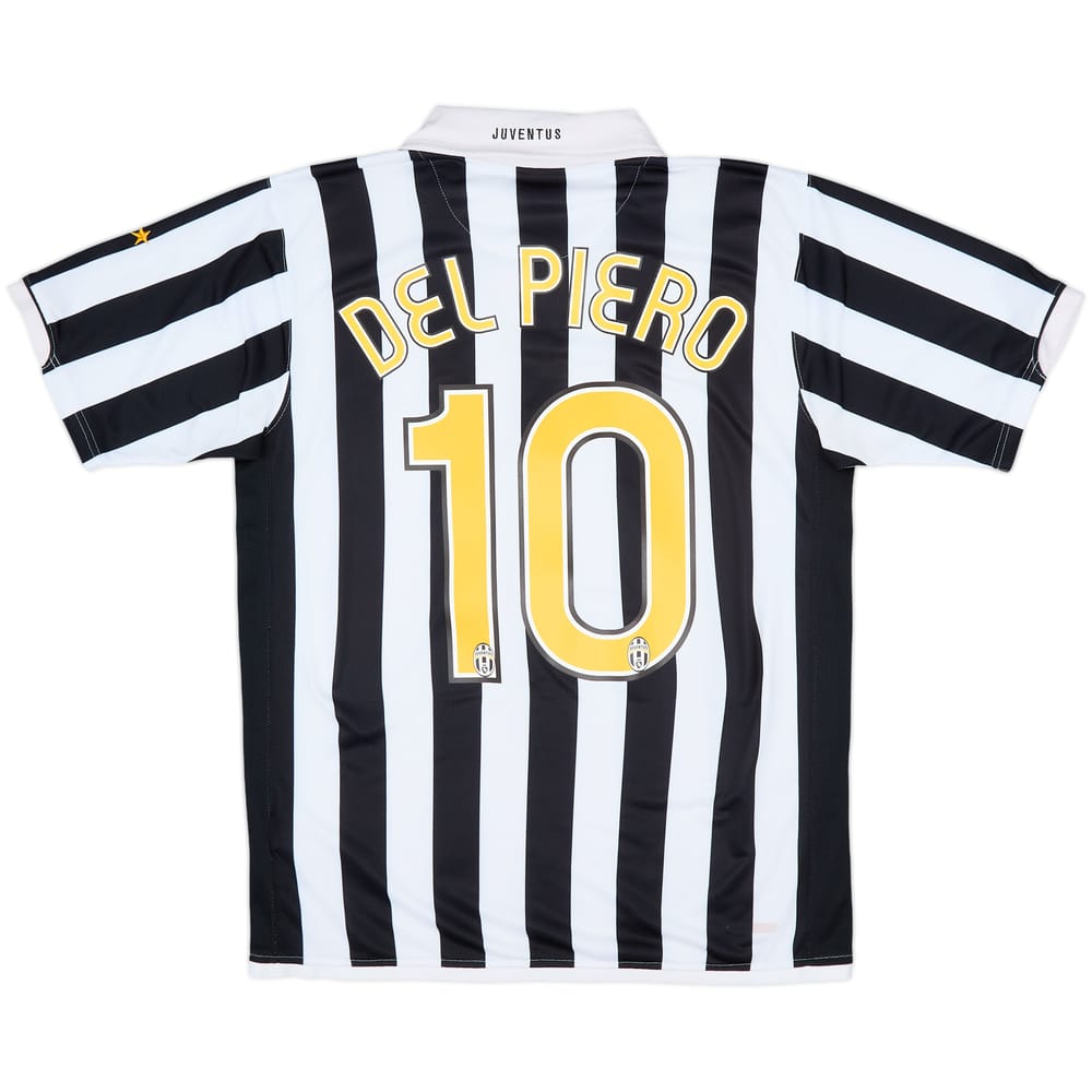 2006-07 Juventus Home Shirt Del Piero #10 - 7/10 - (L)