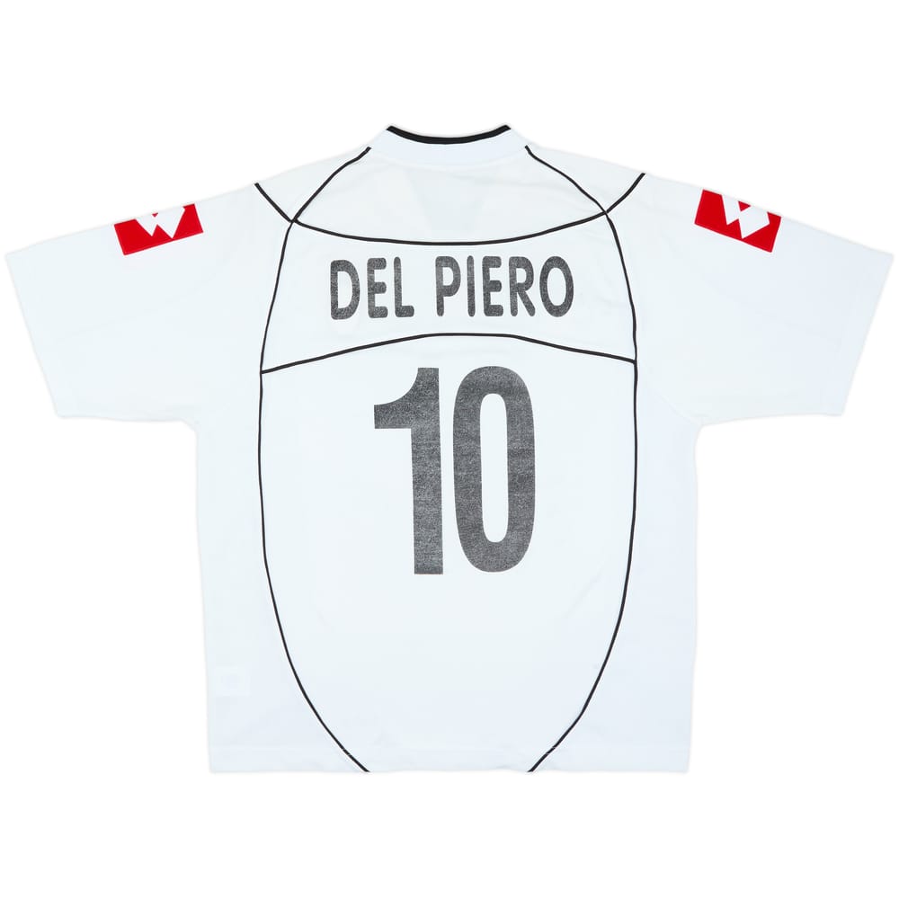 2002-03 Juventus Away Shirt Del Piero #10 - 5/10 - (L)