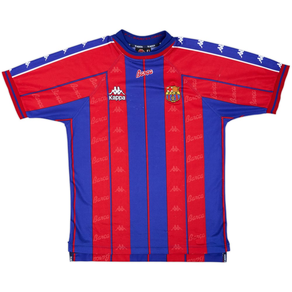 1997-98 Barcelona Camiseta de local - 7/10 - (L)