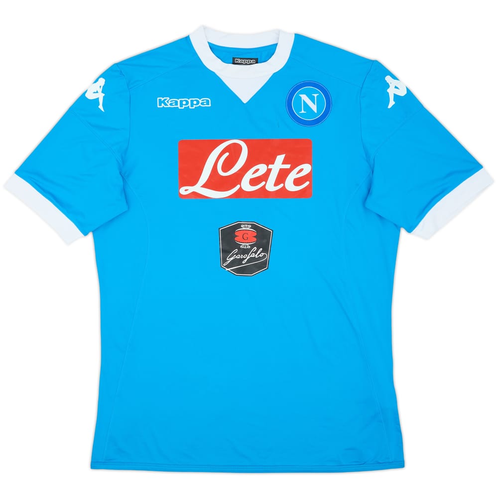 2015-16 Napoli Home Shirt - 6/10 - (XXL)