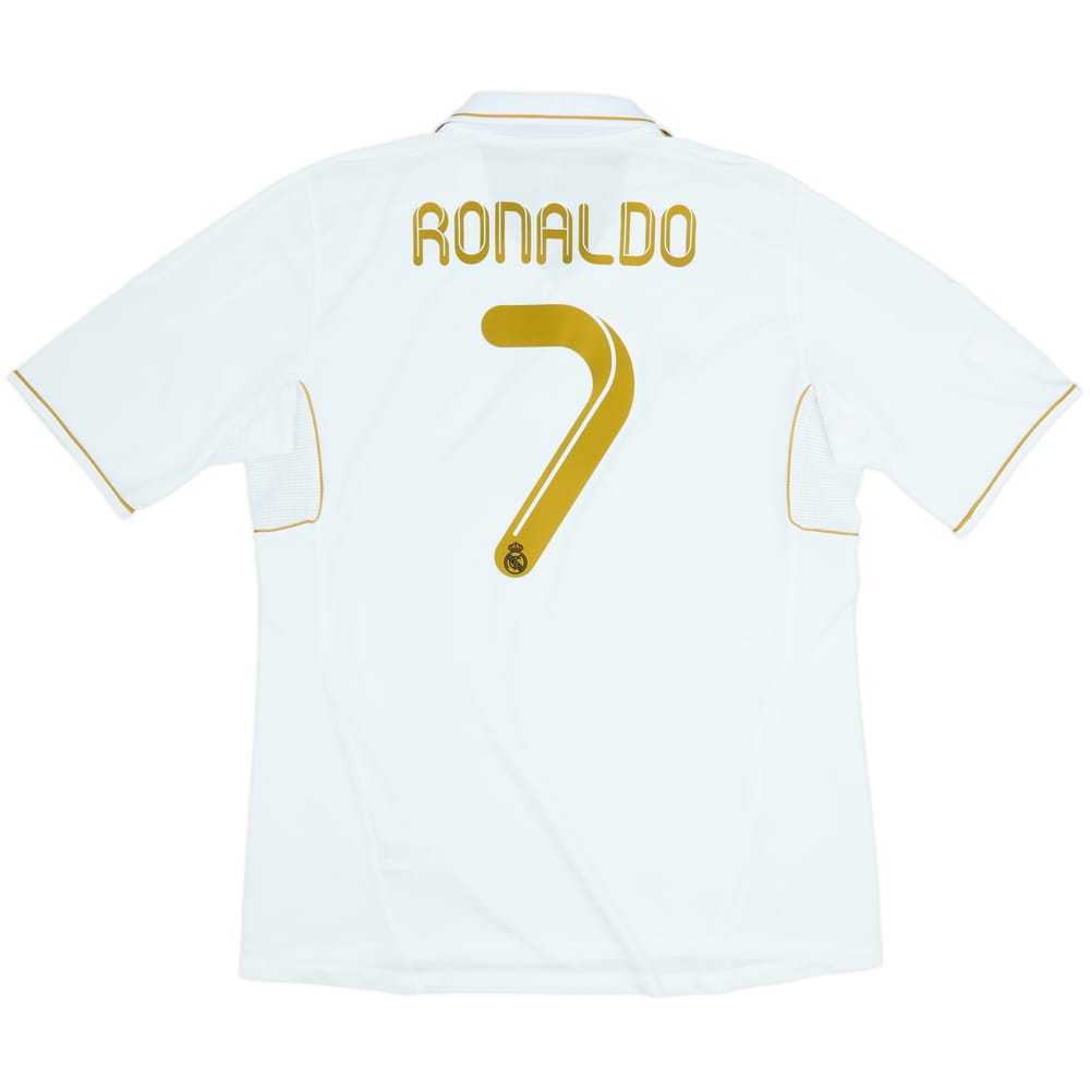 2011-12 Real Madrid Home Shirt Ronaldo #7 - 5/10 - (XL)
