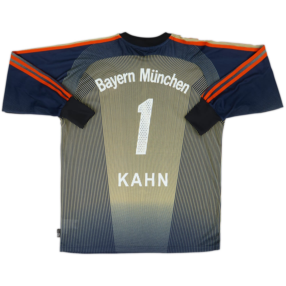 2003-04 Bayern Munich GK Shirt Kahn #1 - 7/10 - (M)