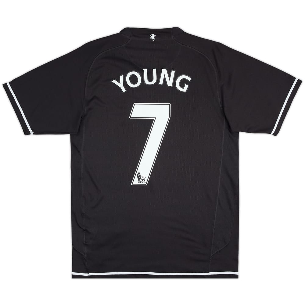 2007-08 Aston Villa Third Shirt Young #7 - 6/10 - (S)