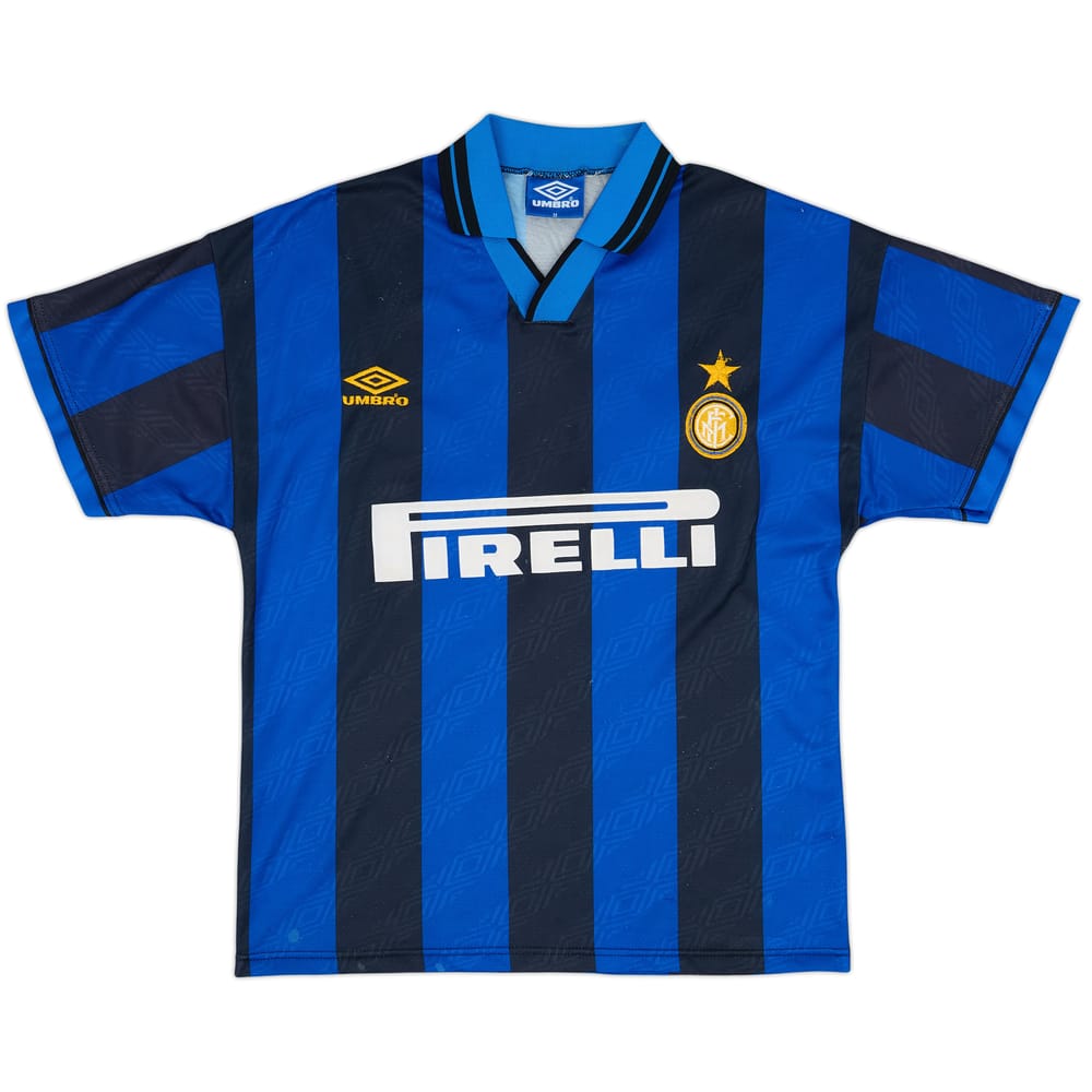 1995-96 Inter Milan Home Shirt - 7/10 - (M)
