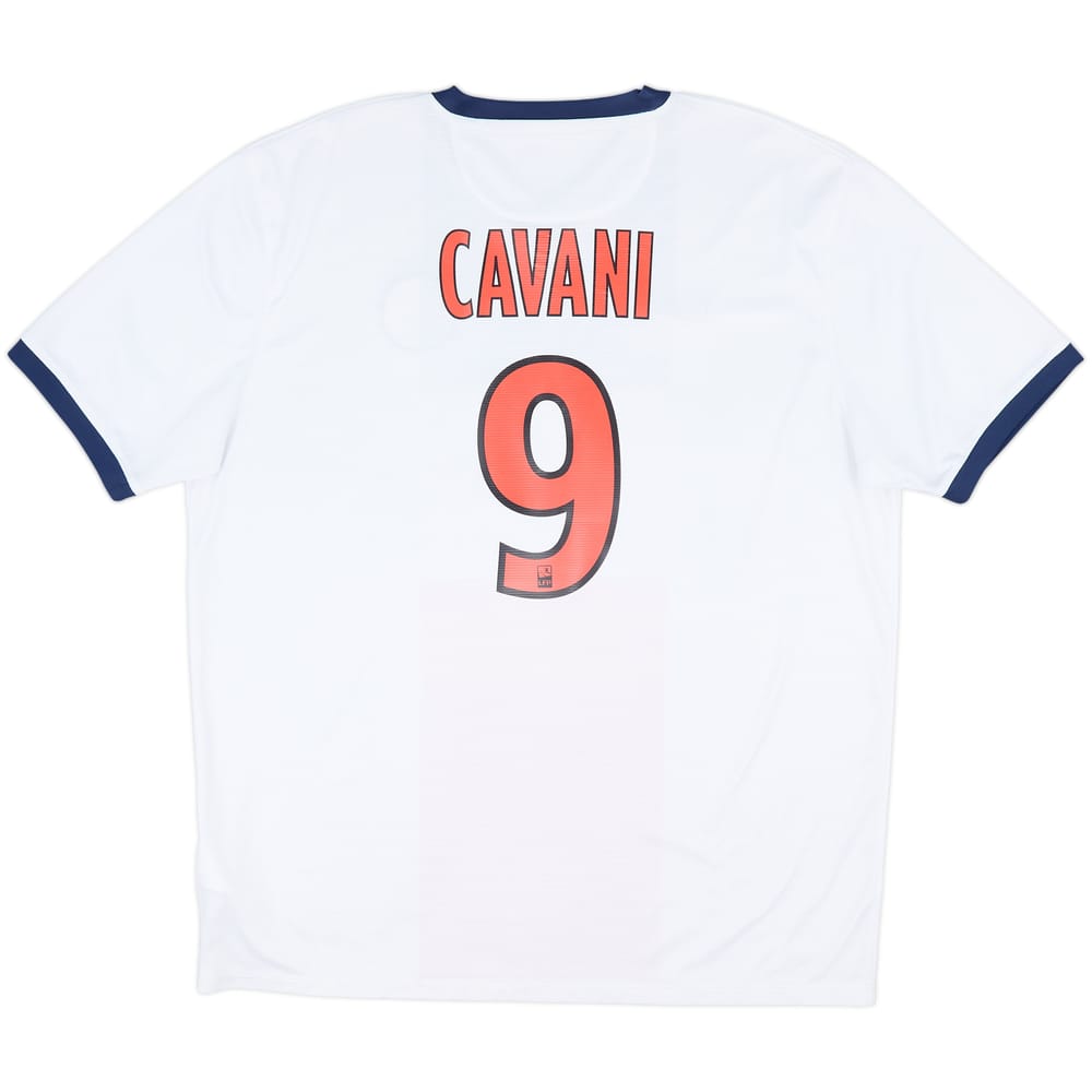 2013-14 Paris Saint-Germain Away Shirt Cavani #9 - 6/10 - (XL)
