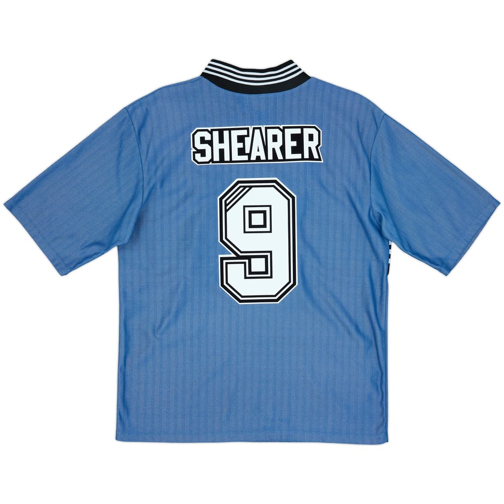 1996-97 Newcastle Away Shirt Shearer #9 - 8/10 - (L)