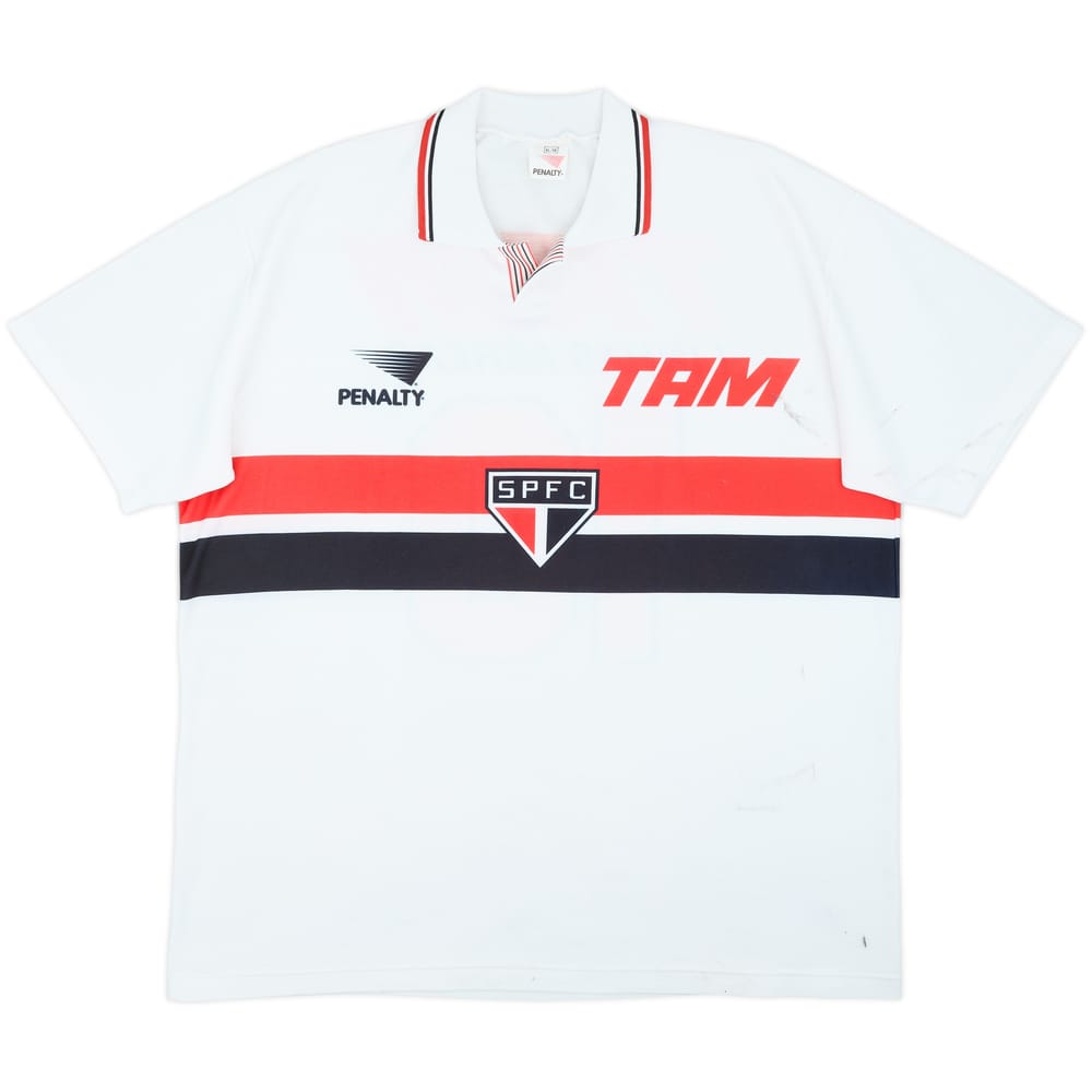1993 Sao Paulo Home Shirt #10 - 6/10 - (XL)