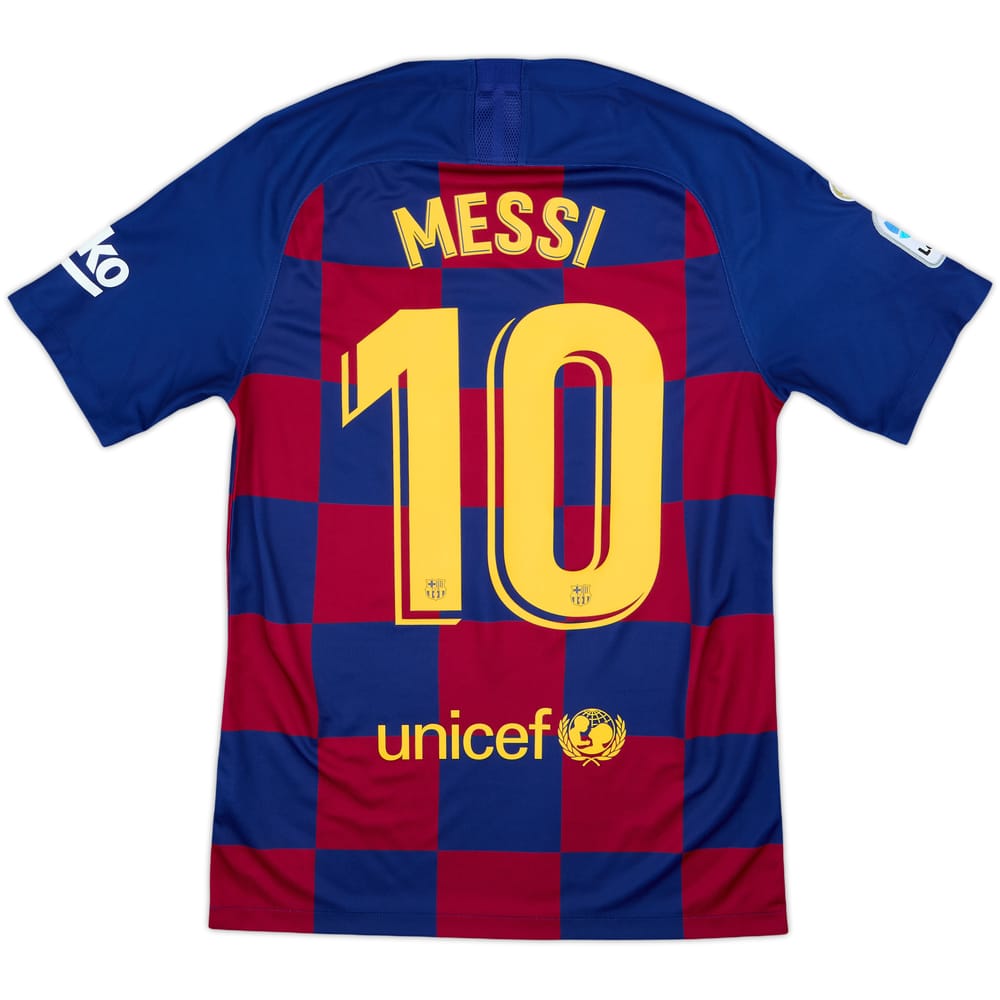 2019-20 Barcelona Home Shirt Messi #10 - 8/10 - (S)