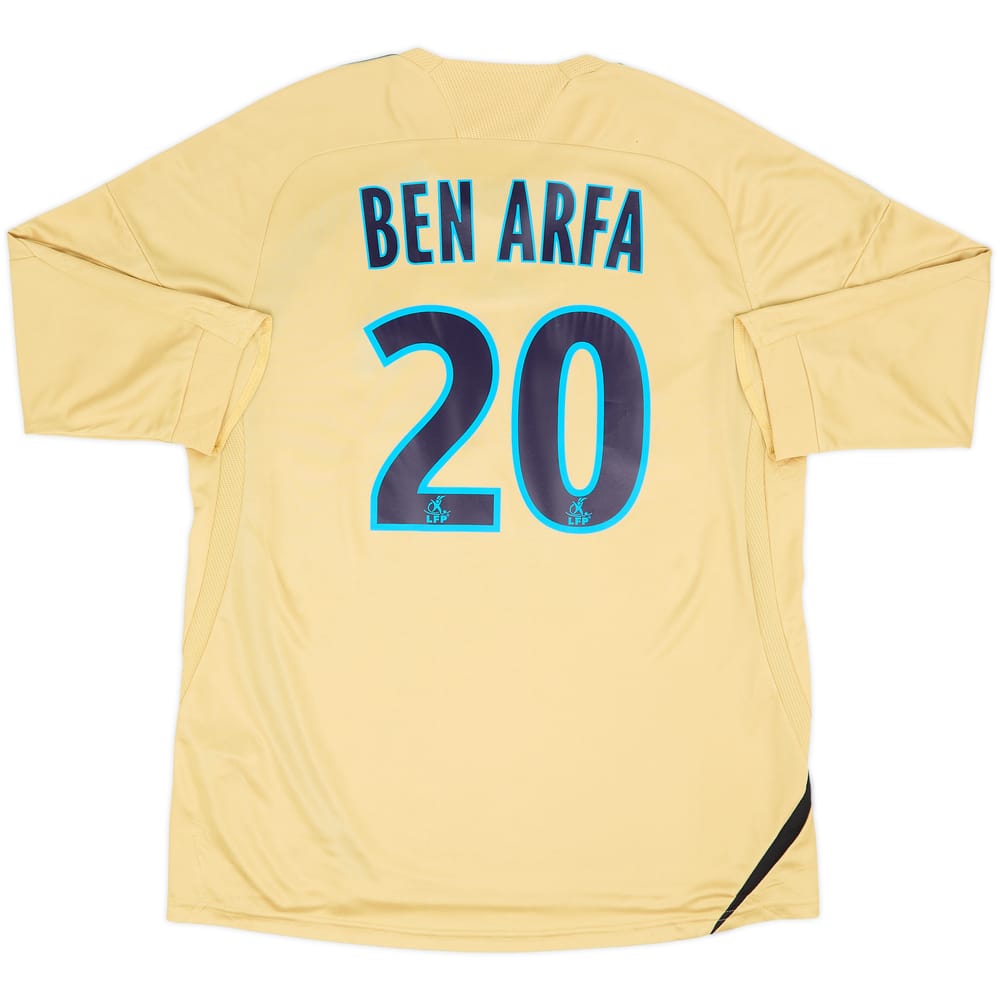 2008-09 Olympique Marseille Third Shirt Ben Arfa #20 - 8/10 - (L)