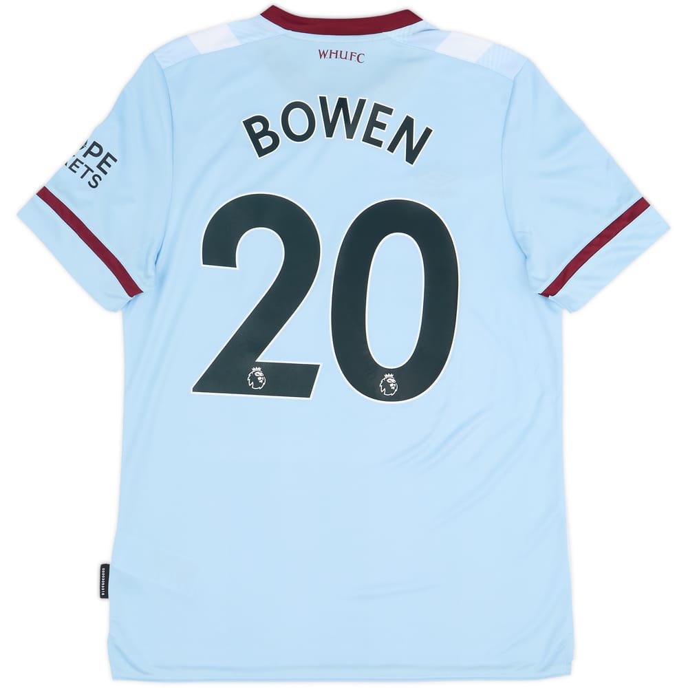 2021-22 West Ham Away Shirt Bowen #20 - 8/10 - (L)