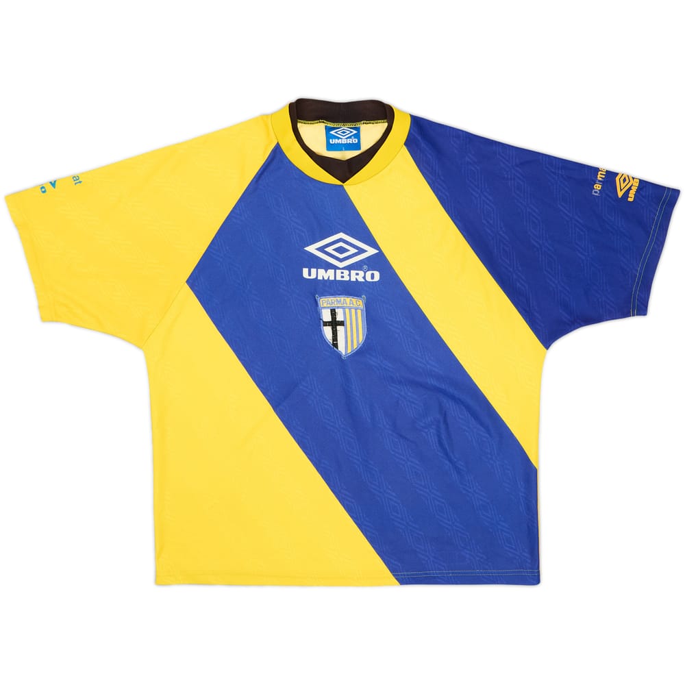 1993-95 Parma Umbro Training Shirt - 4/10 - (L)