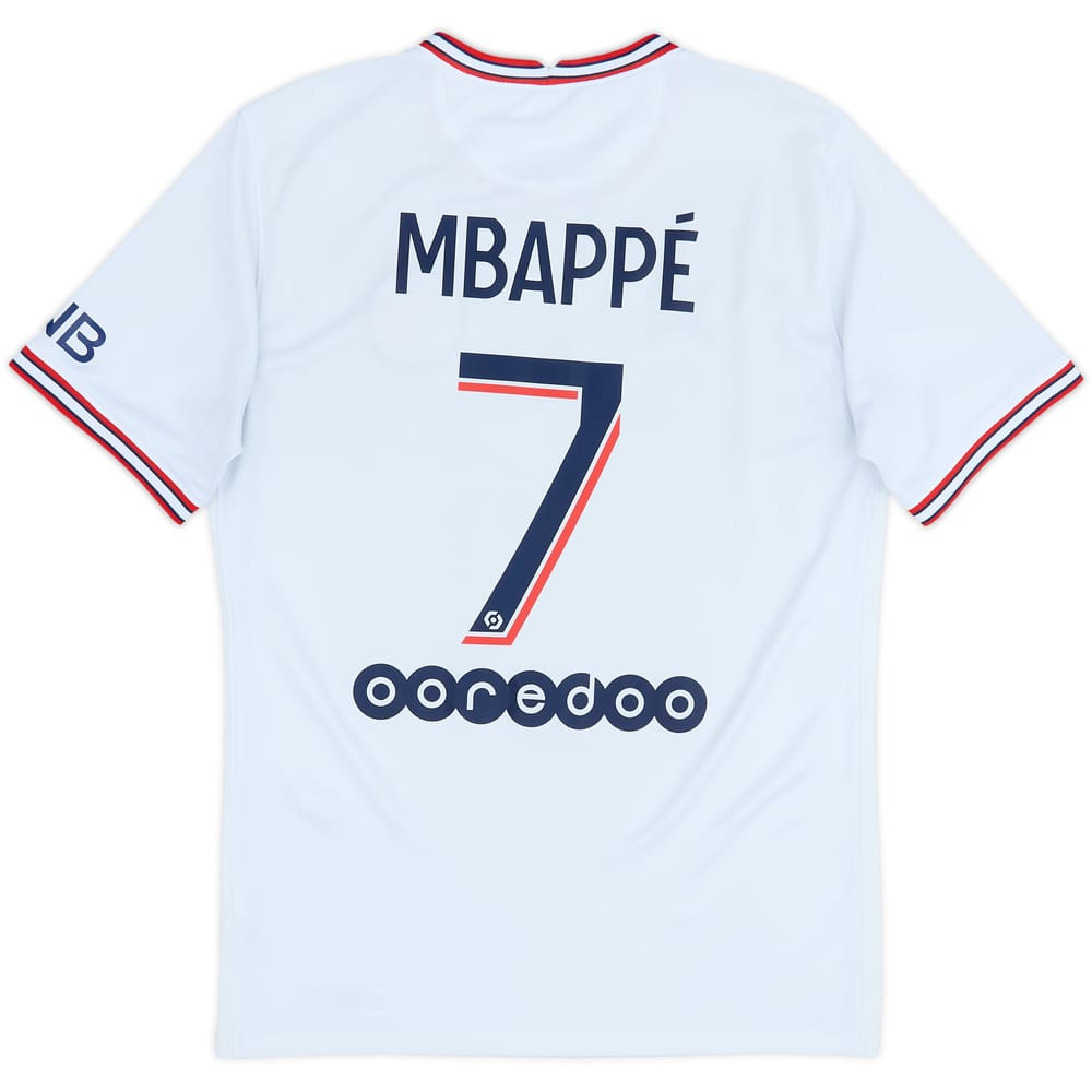 2021-22 Paris Saint-Germain Fourth Shirt Mbappe #7 - 6/10 - (S)
