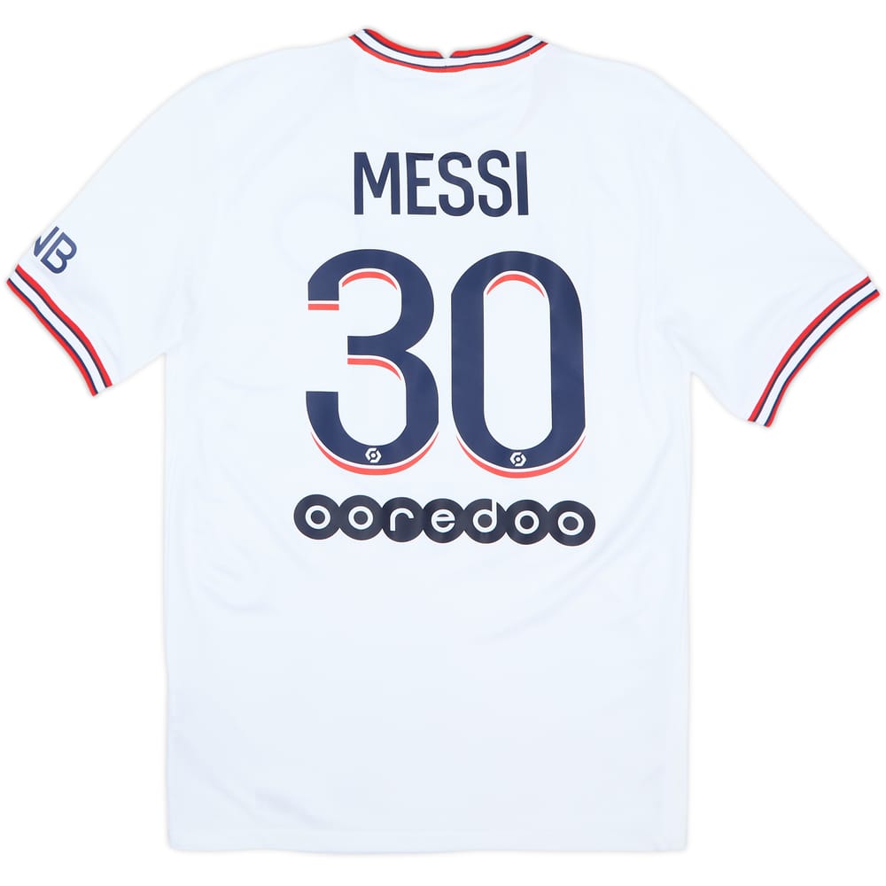 2021-22 Paris Saint-Germain Fourth Shirt Messi #30 - 8/10 - (XS)