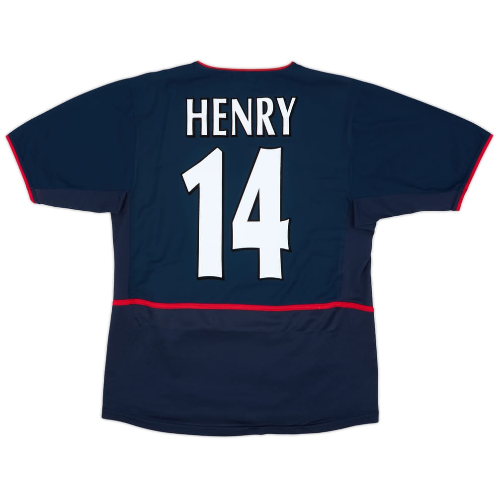 2002-04 Arsenal Away Shirt Henry #14 - 8/10 - (S)