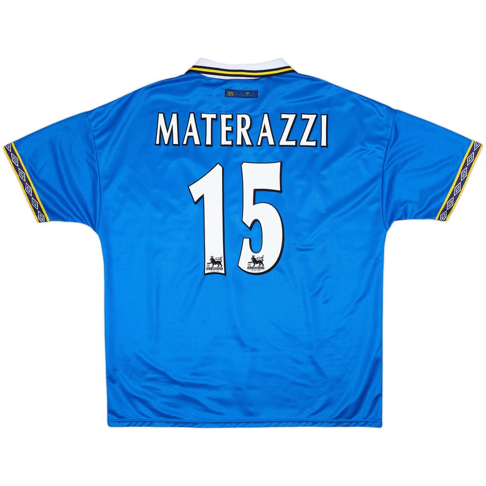 1997-99 Everton Home Shirt Materazzi #15 - 8/10 - (XXL)