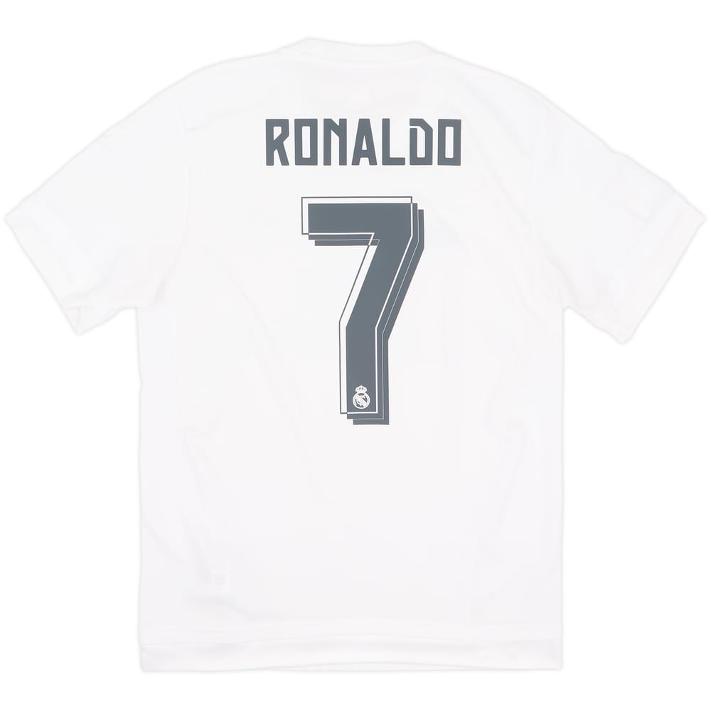 2015-16 Real Madrid Home Shirt Ronaldo #7 - 6/10 - (M)