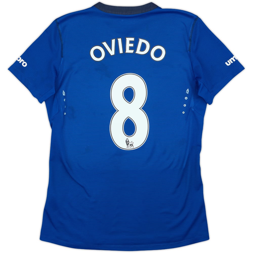 2014-15 Everton Home Shirt Oviedo #8 - 6/10 - (S)