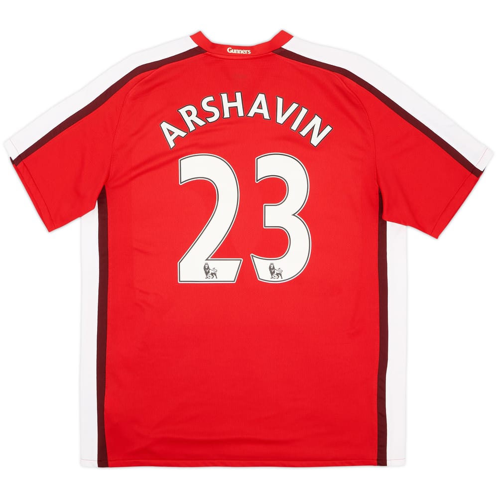 2008-10 Arsenal Home Shirt Arshavin #23 - 8/10 - (L)