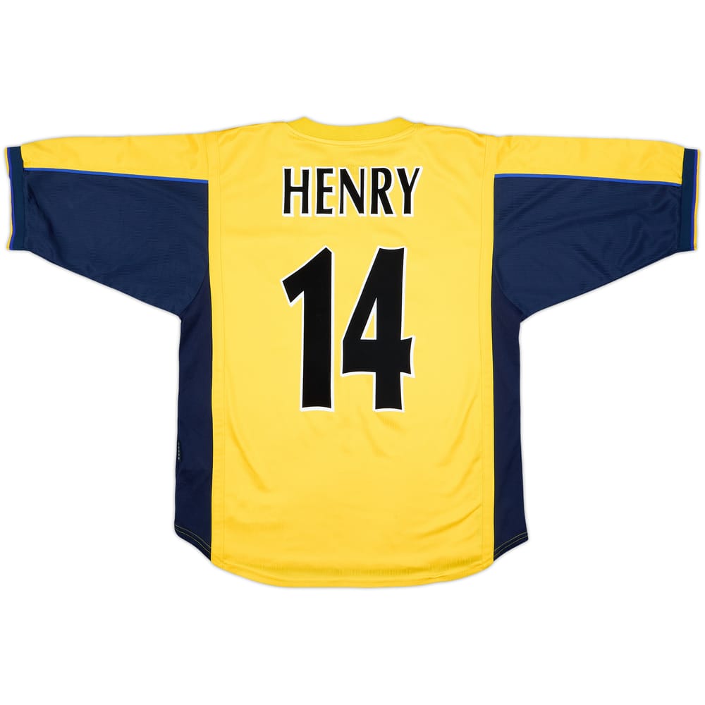 1999-01 Arsenal Away Shirt Henry #14 - 6/10 - (M)