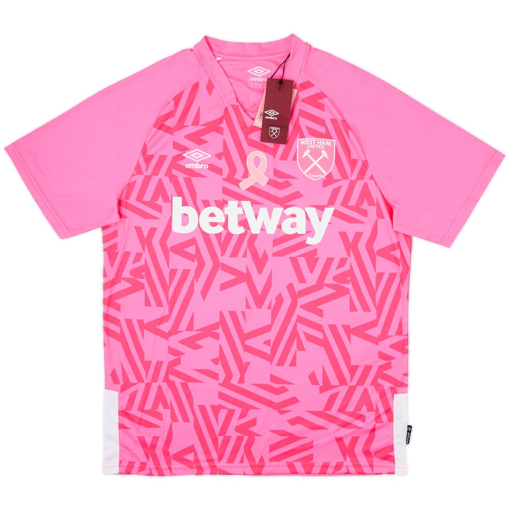 2019-20 West Ham 'Pink October' Special Edition Shirt (XL)