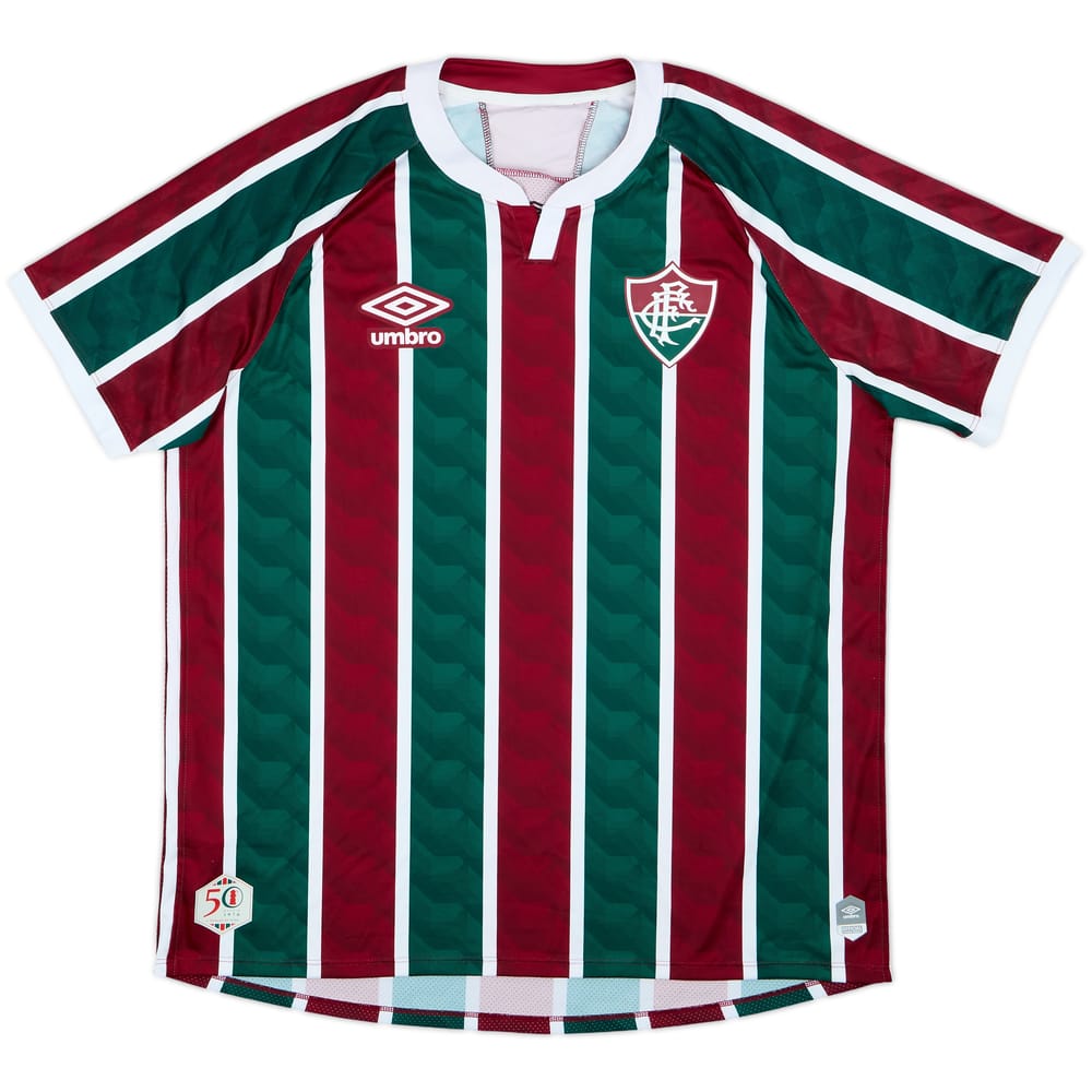 2020-21 Fluminense Home Shirt - 9/10 - (XL)