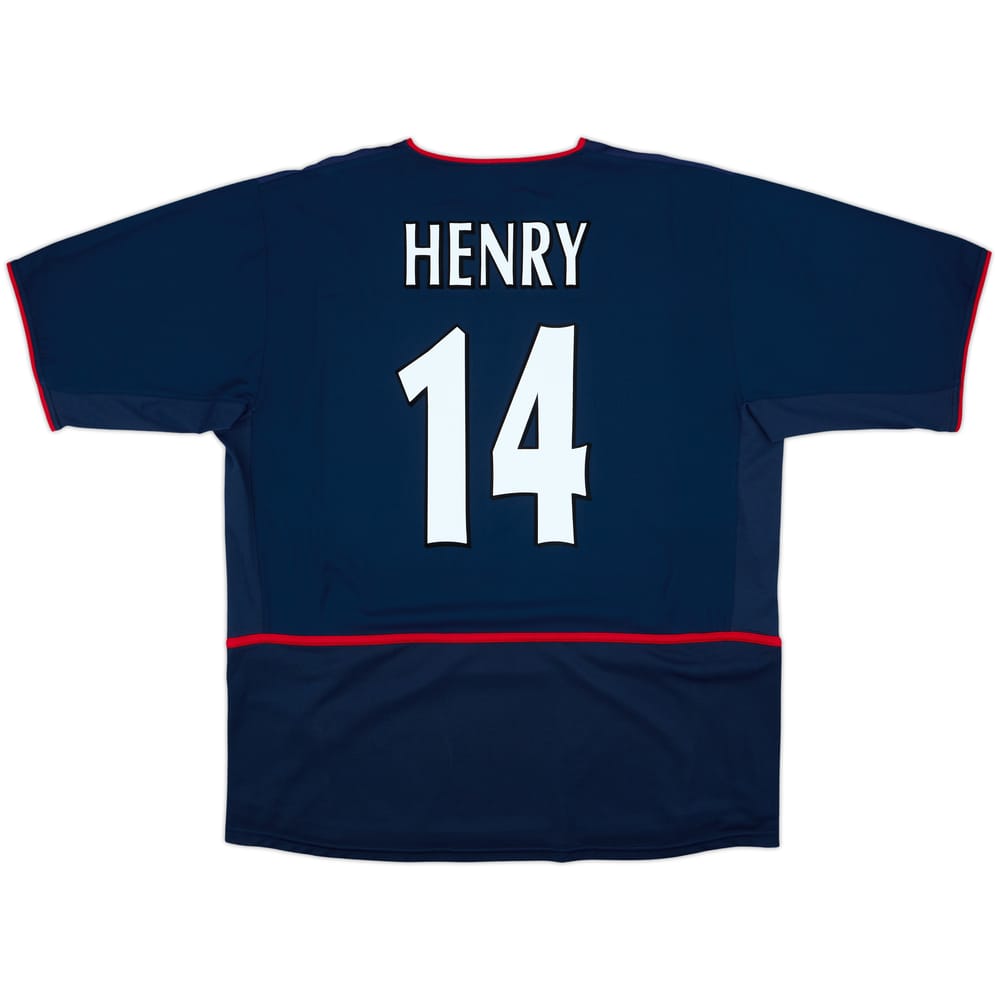 2002-04 Arsenal Away Shirt Henry #14 - 9/10 - (XXL)