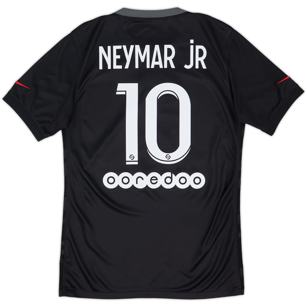 2021-22 Paris Saint-Germain Third Shirt Neymar Jr #10 - 8/10 - (S)