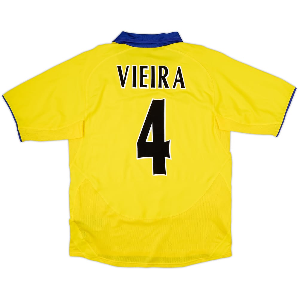 2003-05 Arsenal Away Shirt Vieira #4 - 10/10 - (M)