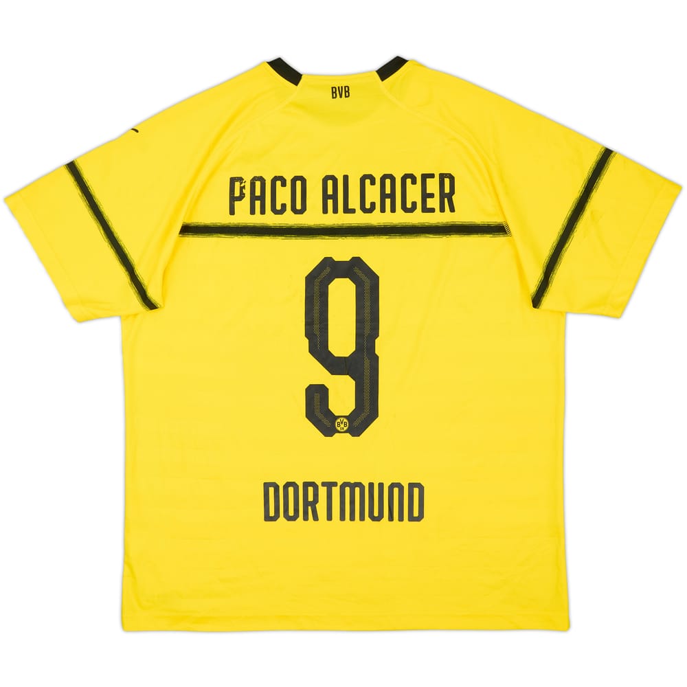 2018-19 Borussia Dortmund European Home Shirt Paco Alcacer #9 - 5/10 - (XXL)