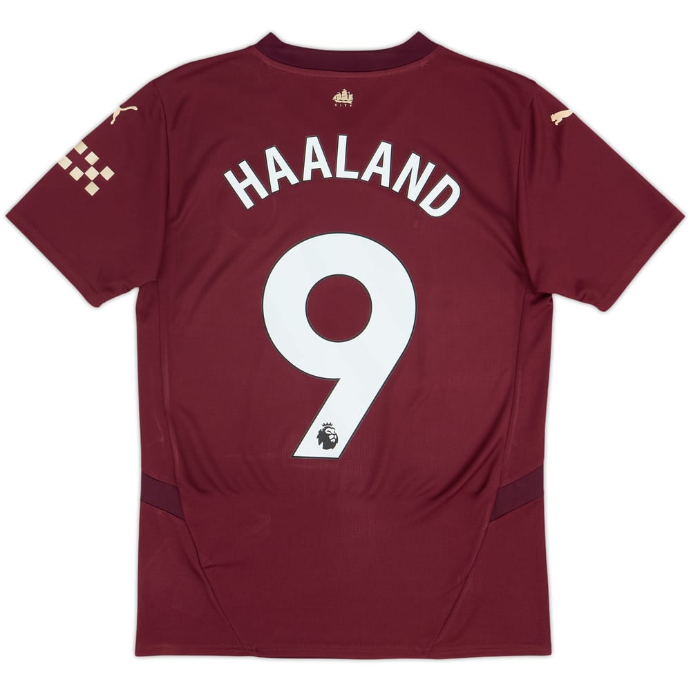 2024-25 Manchester City Third Shirt Haaland #9 - 6/10 - (S)