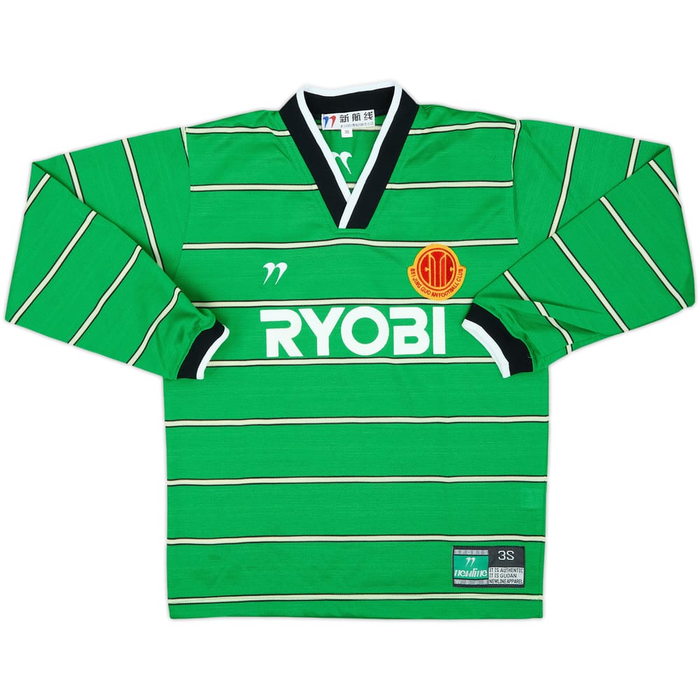 1999-00 Beijing Guoan Home L/S Shirt - 10/10 - (S)