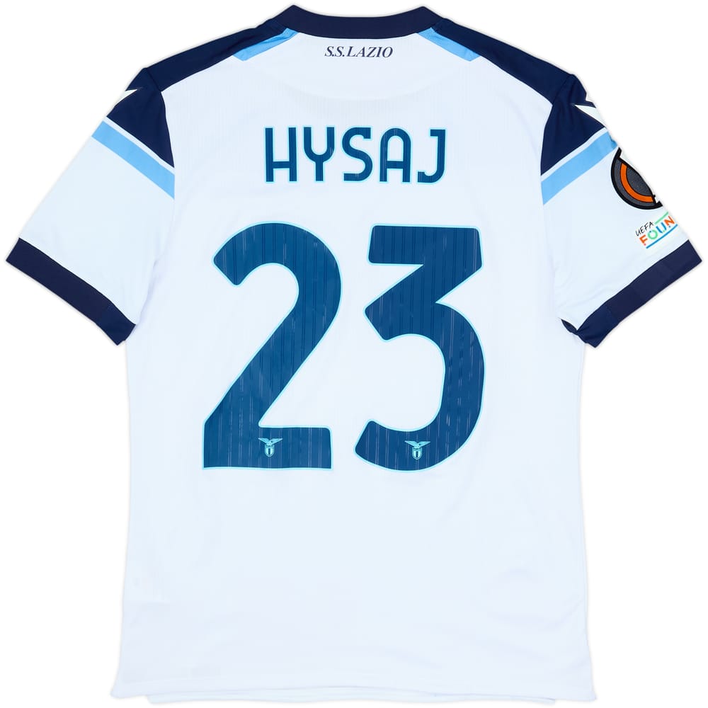2021-22 Lazio Away Shirt Hysaj #23 - 8/10 - (M)